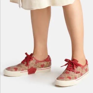 COACH Citysole Skate Sneaker With Heart Print